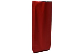 ALUMINIUM BAGS FOR 1000gr OF COFFEE 40X13cm RED